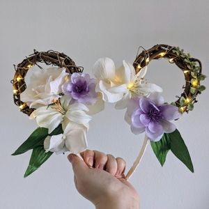 Handmade custom light up Moana inspired Minnie ears